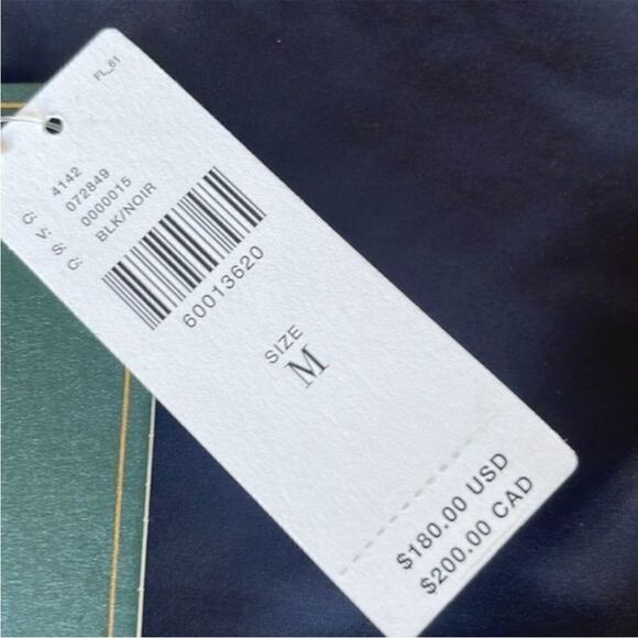 Anthropologie x Boamar Flavia Black One-Piece Swimsuit Removable Ruffle Sleeve M - Picture 9 of 9